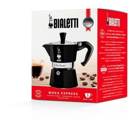 Bialetti Moka Express 1tz czarna - obrazek 2