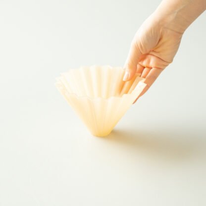 ORIGAMI Dripper AIR M z żywicy AS Matowy Beżowy - obrazek 3