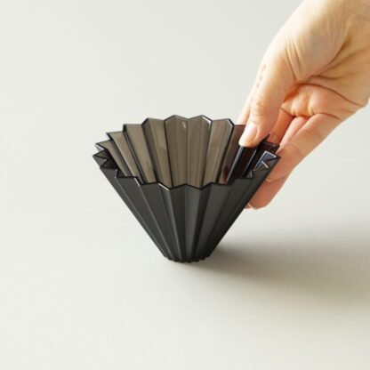 ORIGAMI Dripper AIR S z żywicy AS Matowy Czarny - obrazek 4