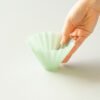 ORIGAMI Dripper AIR S z żywicy AS Matowy Zielony - obrazek 4