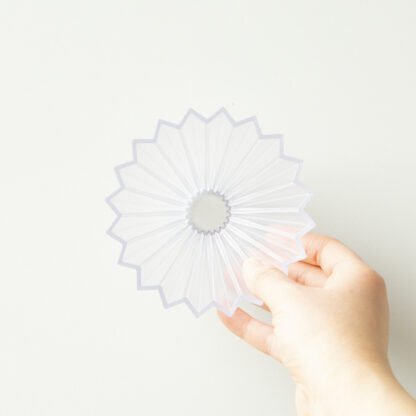 ORIGAMI Dripper AIR S z żywicy AS Przezroczysty - obrazek 5