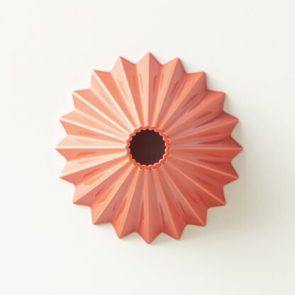 ORIGAMI Dripper Ceramiczny M Czerwony - obrazek 3