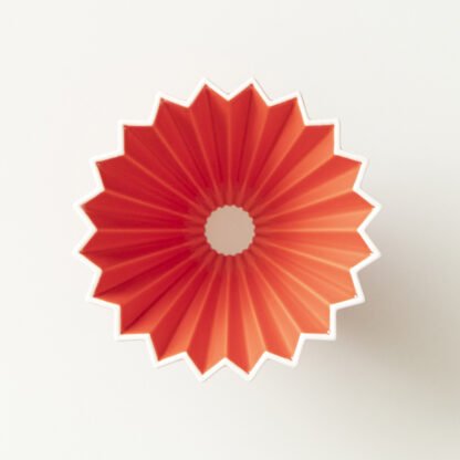 ORIGAMI Dripper Ceramiczny M Czerwony - obrazek 4
