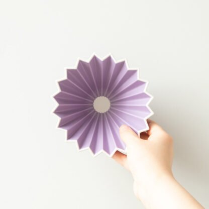 ORIGAMI Dripper Ceramiczny M Fioletowy - obrazek 5