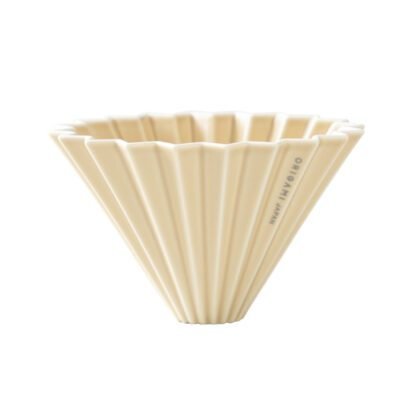ORIGAMI Dripper Ceramiczny M Matowy Beżowy