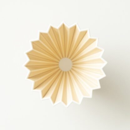 ORIGAMI Dripper Ceramiczny M Matowy Beżowy - obrazek 4