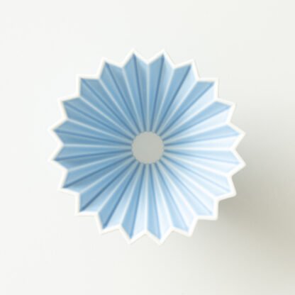 ORIGAMI Dripper Ceramiczny M Matowy Niebieski - obrazek 4