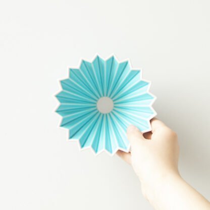 ORIGAMI Dripper Ceramiczny M Turkusowy - obrazek 5