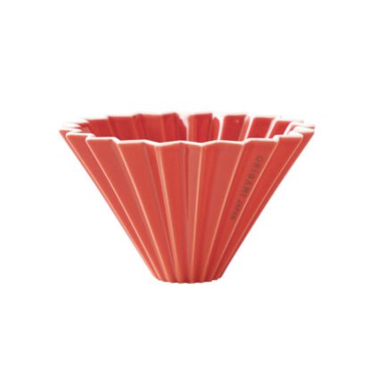 ORIGAMI Dripper Ceramiczny S Czerwony