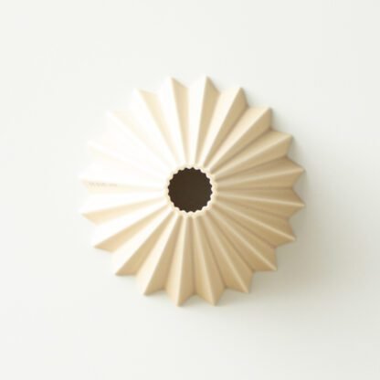 ORIGAMI Dripper Ceramiczny S Matowy Beżowy - obrazek 3