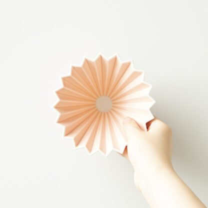 ORIGAMI Dripper Ceramiczny S Matowy Różowy - obrazek 4