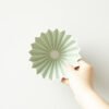 ORIGAMI Dripper Ceramiczny S Matowy Zielony - obrazek 5