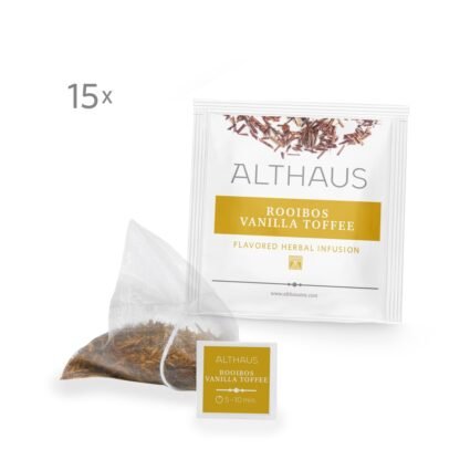 Althaus - Rooibos Vanilla Toffee Pyra Pack - 15 piramidek - obrazek 2