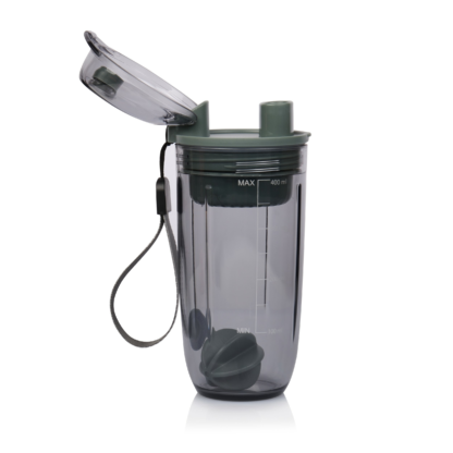 Shaker Tritanowy Casno Shaky 400 ml Szary - obrazek 2