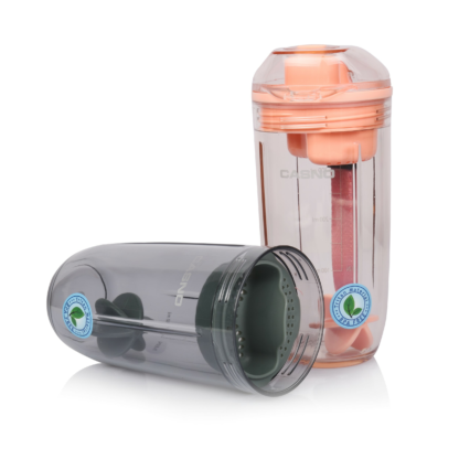 Shaker Tritanowy Casno Shaky 400 ml Szary - obrazek 6