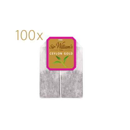 Sir William's Tea Ceylon Gold 100 saszetek - obrazek 2
