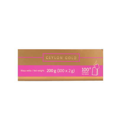 Sir William's Tea Ceylon Gold 100 saszetek - obrazek 3