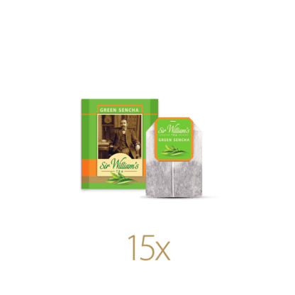 Sir William’s Tea Green Sencha 15 Saszetek Piramida - obrazek 2