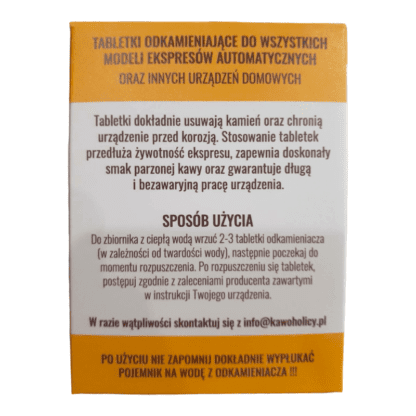 Tabletki Odkamieniające 6 Sztuk - E-Barista - obrazek 3