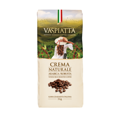 Kawa Ziarnista Vaspiatta Crema Naturale 1kg