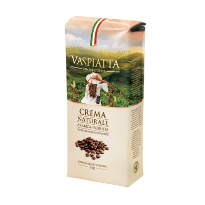 Kawa Ziarnista Vaspiatta Crema Naturale 1kg - obrazek 2