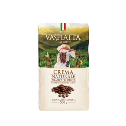 Kawa Ziarnista Vaspiatta Crema Naturale 500g