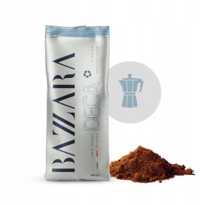 Kawa Mielona Bazzara Deca Brasil Santos 250g - obrazek 2