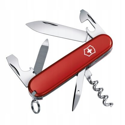 Scyzoryk Victorinox Sportsman Czerwony 0.3803 - obrazek 2