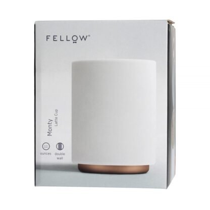 Fellow Monty Latte Cup - Kubek biały 325 ml - obrazek 4