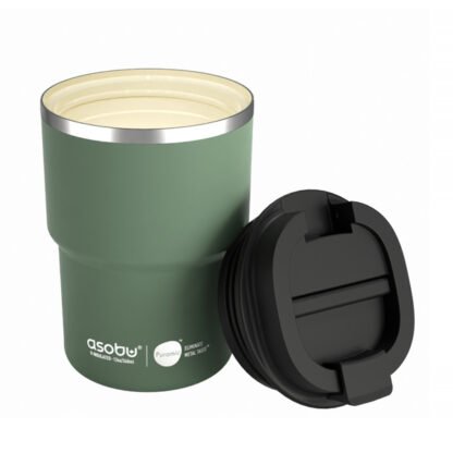 Asobu - Pick Me Up Zielony - Kubek termiczny 380 ml - obrazek 2