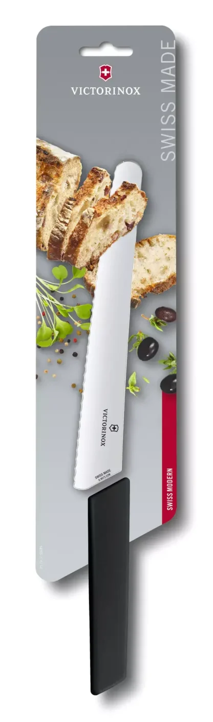 Nóż Victorinox Swiss Modern Cukierniczy 6.9073.22WB Ostrze Ząbkowane 22 cm - obrazek 6
