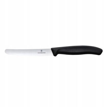 Nóż Victorinox Swiss Classic Czarny 6.7833 Ostrze Ząbkowane 11 cm
