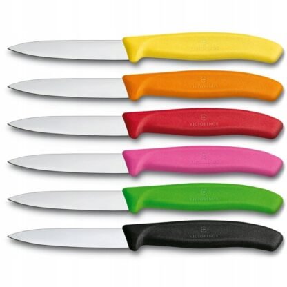 Nóż Victorinox Swiss Classic Żółty 6.7606.L118 Ostrze Gładkie 8 cm - obrazek 4