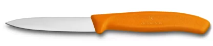 Nóż Victorinox Swiss Classic Pomarańczowy 6.7606.L119 Ostrze Gładkie 8 cm - obrazek 3