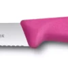 Nóż Victorinox Swiss Classic Różowy 6.7736.L5 Ostrze Ząbkowane 10 cm - obrazek 3