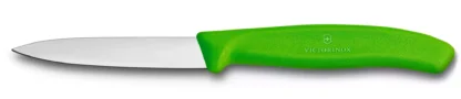 Nóż Victorinox Swiss Classic Zielony 6.7606.L114 Ostrze Gładkie 8 cm - obrazek 3