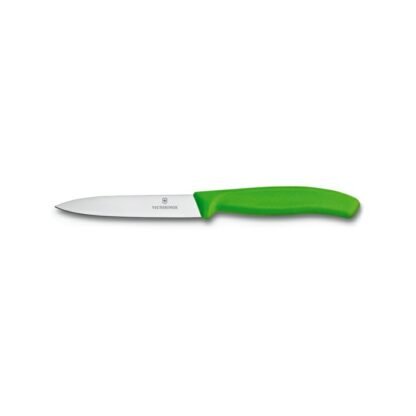 Nóż Victorinox Swiss Classic Zielony 6.7706.L114 Ostrze Gładkie 10 cm
