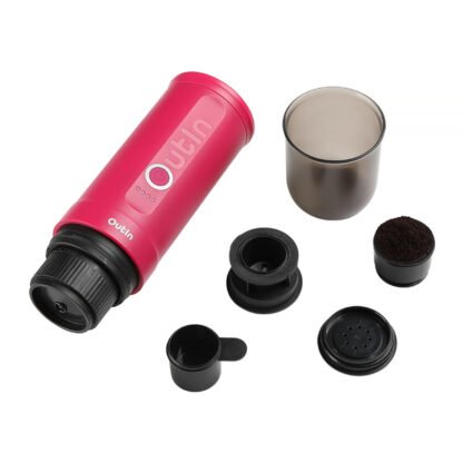 Outin - Nano Espresso Maker - Przenośny ekspres Crimson Red - obrazek 3