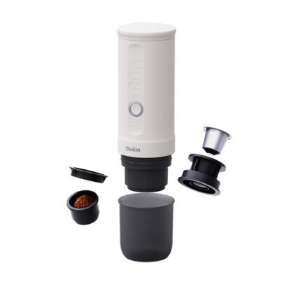 Outin - Nano Espresso Maker - Przenośny ekspres Pearl White - obrazek 2