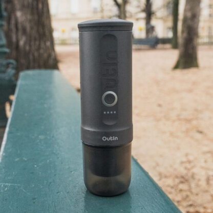 Outin - Nano Espresso Maker - Przenośny ekspres Space Grey - obrazek 7