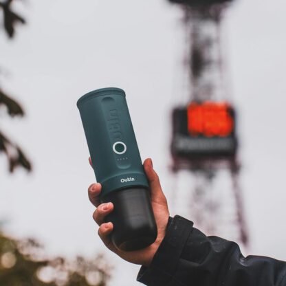 Outin - Nano Espresso Maker - Przenośny ekspres Teal - obrazek 7