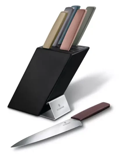 Victorinox Blok Na Noże Swiss Modern Multicolor 6.7186.66 - obrazek 5