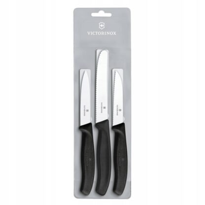 Zestaw 3 Noży Victorinox Czarny 6.7113.3