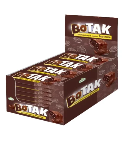 Eurohansa - BOTAK baton czekoladowy o smaku brownie - 40g - obrazek 2