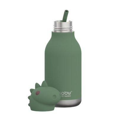 Asobu - Bestie Dinozaur - Butelka termiczna ze słomką 460 ml - obrazek 3