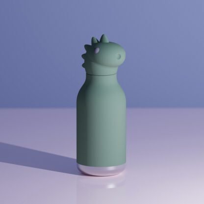Asobu - Bestie Dinozaur - Butelka termiczna ze słomką 460 ml - obrazek 5