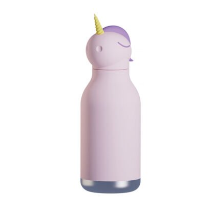 Asobu - Bestie Jednorożec - Butelka termiczna ze słomką 460 ml