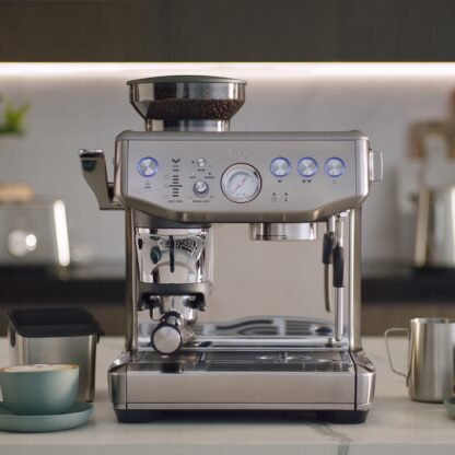SAGE SES876BSS - The Barista Express Impress Srebrny - Ekspres Kolbowy - obrazek 7