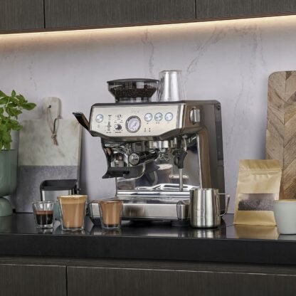 SAGE SES876BSS - The Barista Express Impress Srebrny - Ekspres Kolbowy - obrazek 10