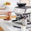 SAGE SES881BST - The Barista Touch Impress Grafit - Ekspres Kolbowy - obrazek 3